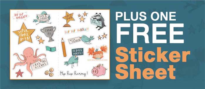 MARTY'S SMART WAY BOOK SET + 1 FREE STICKER SHEET
